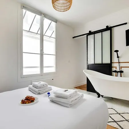 Welcoming - 2br-8p - Montorgueil Apartment Paris