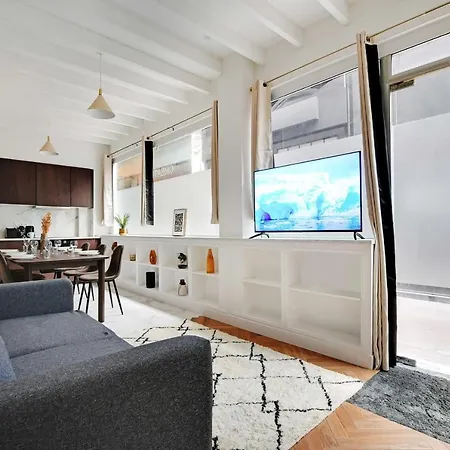 Welcoming - 2br-8p - Montorgueil Apartment Paris